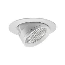 Inbouwarmatuur ARTEMIS MAXI rond, roteerbaar, schakelbaar LED IP20, zilver  42W 5535lm 4000K CRI 90-100