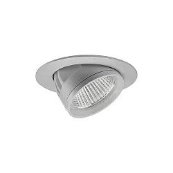 Plafondinbouwarmatuur ARTEMIS MAXI rond, direct IP20, zilver dimbaar
