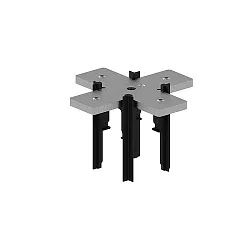 X-connector PEPA HIGH mechanical, black, silver