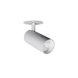 Spot TRAXX MINI draaibaar, roteerbaar, direct IP20, zilver dimbaar