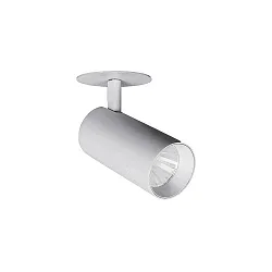 Spot TRAXX MIDI draaibaar, roteerbaar, direct IP20, zilver dimbaar