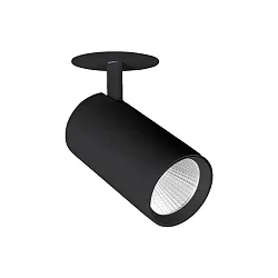 Spot TRAXX MAXI rond, draaibaar, roteerbaar, schakelbaar LED IP20, zwart 