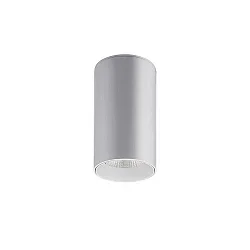 Opbouw armatuur TRAXX MAXI rond, direct IP20, zilver dimbaar