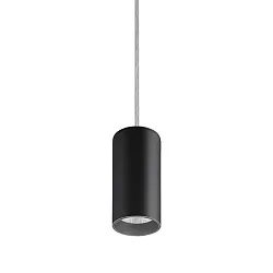 Pendelarmatuur TRAXX MICRO rond, schakelbaar LED IP20, zwart 