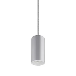 Pendelarmatuur TRAXX MICRO rond, schakelbaar LED IP20, zilver 