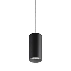 Pendelarmatuur TRAXX MINI rond, schakelbaar LED IP20, zwart 