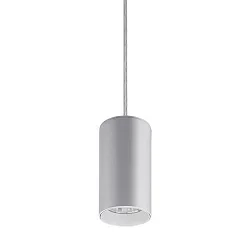 Pendelarmatuur TRAXX MIDI rond, schakelbaar LED IP20, zilver 