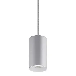 Pendelarmatuur TRAXX MAXI rond, schakelbaar LED IP20, zilver 