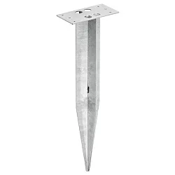 Grondspies STAND LUMINAIRE rond, mechanisch, rvs
