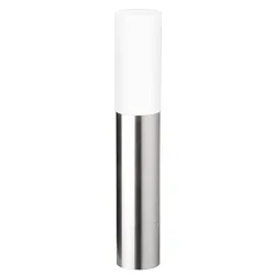 Staande armatuur voor buiten AQUA PAULO 60CM klein, cilindrisch E27 IP44, rvs geborsteld