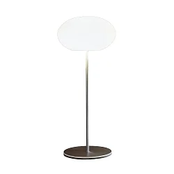 Tafelarmatuur AIH met schakelaar G9 IP20, aluminium geborsteld, wit mat 