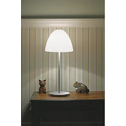 Tafelarmatuur BELL dimbaar G9 IP20, aluminium geborsteld, zand, wit dimbaar