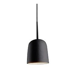 Pendant luminaire CLAVIO S, E27, IP20, Lava anthracite