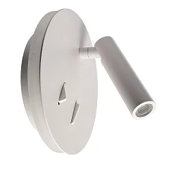 Wall luminaire BRAHE IV, 220-240V AC/50-60Hz, 8,50 W, traffic white