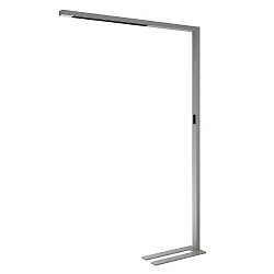 Staande lamp OFFICE THREE PRO MOTION up down, met sensor, Tunable White IP20, wit aluminium dimbaar