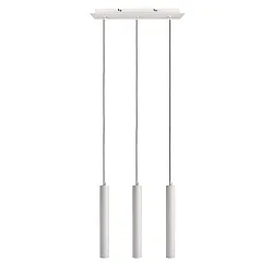 Pendelarmatuur SLIM DIM 3-vlams, lang, UGR < 19 IP20, verkeerswit dimbaar