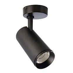 Plafondarmatuur LUCEA TILT 20 CCT Switch, instelbaar IP20, transparant, gitzwart dimbaar
