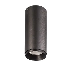 Plafondarmatuur LUCEA IP20, gitzwart dimbaar