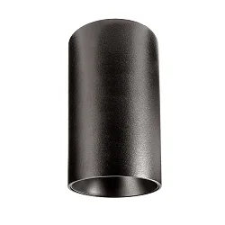 downlight CAN cylindrical, rigid GU10 IP20, black