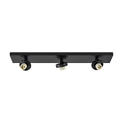 ceiling luminaire CAN TILT SQUARE BASE 48CM MIX'N MATCH 1/3 3 flames, square, without shade, cardanic swivelling GU10 IP20