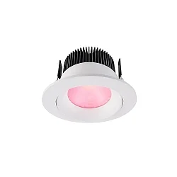 Plafondinbouwarmatuur COB 94 spanningsconstante, wit mat dimbaar