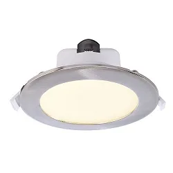 Recessed LED ceiling luminaire ACRUX 195, 26W 3000 / 4000 / 6000K 2670lm 90°, dimmable, matt white