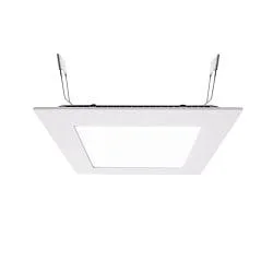 Downlight ANIK 155 hoekig IP20 | IP44, wit dimbaar