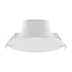 Downlight ACRUX PRO 120 stijf, CCT Switch, UGR < 19, multipower IP20/ IP54, glanzend, wit dimbaar
