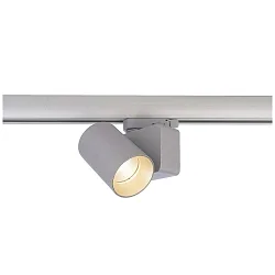 3-fase spot NIHAL MINI incl. 3-fase adapter IP20, zilver dimbaar
