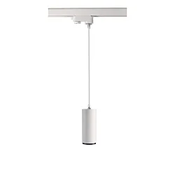 3-fase pendelarmatuur LUCEA DTW Dim-To-Warm IP20, gitzwart dimbaar