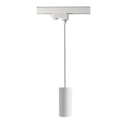 3-fase pendelarmatuur CAN 150 down, cilindrisch, kort GU10 IP20, wit