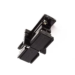 3-fase isolerende connector D LINE mechanisch, zwart