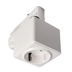3-fase contactdoosadapter D LINE, wit