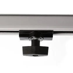 3-fase adapter D-LINE mechanisch, zwart