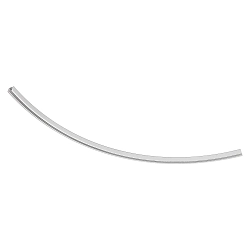 3-fase Opbouwrail D LINE / DALI CURVED 90° / RADIUS 1M rechts, 6-polig, verkeerswit