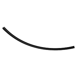 3-fase Opbouwrail D LINE / DALI CURVED 90° / RADIUS 1M links, 6-polig, grafietzwart