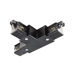 1-phase T-connector D ONE left-left-right, black