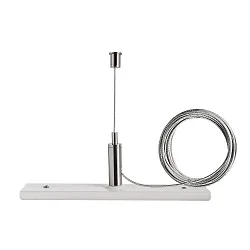 1-phase ceiling suspension D ONE, traffic white