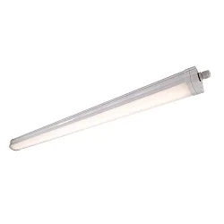 Armatuur voor vochtige ruimten TRI PROOF MOTION 840 HF - 665MM met sensor, slagvast, schakelbaar IP65, wit mat 