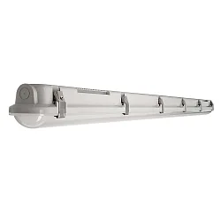 Armatuur voor vochtige ruimten TRI PROOF BASIC MOTION HF - 1510MM met sensor, slagvast, schakelbaar IP65, grijs 