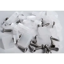 Mounting set for IP65 / IP67 strip with external dimensions 11-12 mm