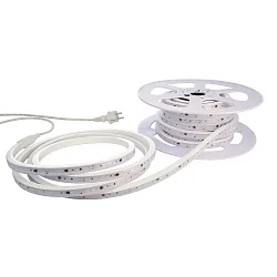 LED stripe flexibel transparant, wit