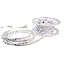 LED stripe flexibel transparant, wit