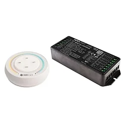 LED dimmer SINGLE/CCT, zwart, wit