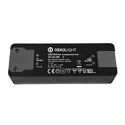 LED besturingsprogramma BASIC CC /00MA constante stroom, instelbaar, schakelbaar, donkergrijs, zwart