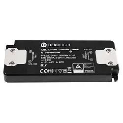 LED voedingsapparaat FLAT CC UT700mA/20W constante stroom, zwart