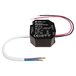 LED besturingsprogramma OCTO CV MINI 12V spanningsconstante, schakelbaar, zwart