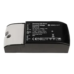 LED besturingsprogramma BASIC DIM CV 12V spanningsconstante, dimbaar, zwart