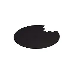 Afdekking UNI II - SPOT BACK COVER, gitzwart