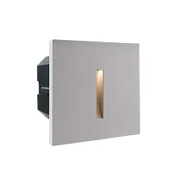 Afdekking LIGHT BASE COB LED OUTDOOR, zilvergrijs